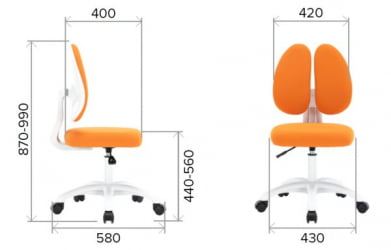 Детский стул Everprof Kids 103 Ткань Темно-серый