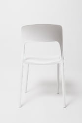 Стул со спинкой SC-130 Белый