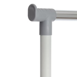 Вешалка ODENT металл, пластик, 86*44*166 см, темно-серый/светло-серый/хром