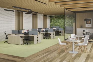 Мебель для офиса Sigma №11 Белый Дуб светлый