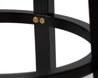 Круглый барный табурет DOBRIN BOB BAR Черный