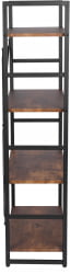 Стеллаж для дома WS-01 burnt