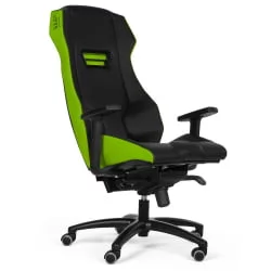 Геймерское кресло WARP Ze Зеленый/черный