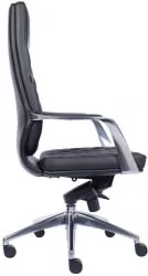 Кресло для руководителя Everprof Roma Кожа Черный