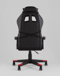 Кресло спортивное TopChairs Warden черно-красный