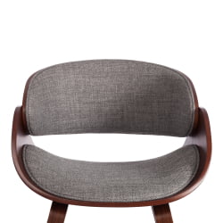 Стул LANDO (mod.8036) дерево / ткань, 59х53х75 см, орех/серый, Aimcasa 28