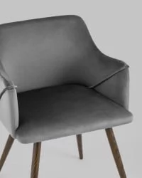 Стул Монарх NEW Серый