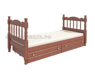 Кровать Алёнка 200х90 Орех