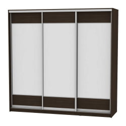 Шкаф-купе B-230х235х60-1(Венге-D8D8D8)