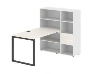 Рабочая станция EDIS EQRST 1213 Ясень Траун Мокко Белый