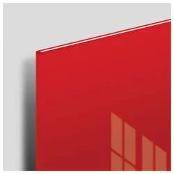 Доска магнитно-маркерная стеклянная BRAUBERG 45х45 см Красная