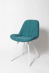 Стул К 21 white Бирюзовый (К 21\б)