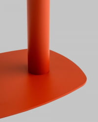 Журнальный столик Eanna S металл красный