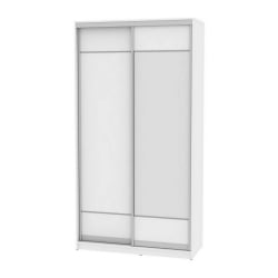 Шкаф-купе белый лдсп Б-220х120х60-3(Белый-Д7Д8) / B-220х120х60-3(Белый-D7D8)