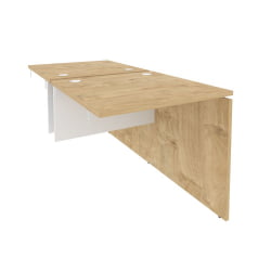 Наборный элемент рабочей станции ОНИКС О.2.НРС-0.8 Тиквуд Светлый/Белый / ONIX O.2.NRS-0.8