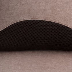 Кресло Chief metalBL ткань, светло-коричневый, KUB 03/TW-24