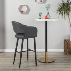 Кресло Бар Oscar Б темно-серый/черный