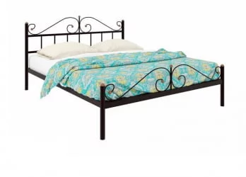 Кровать Диана Plus 1200х2000 Черная