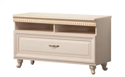 Тумба многоцелевого назначения Марлен 496 Кремовый белый Патина