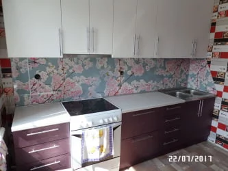 Глянцевый фартук (КОМПОЗИТ) KM 63