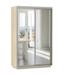 Шкаф-купе двухдверный Экспресс Хит Экспенс Ясень шимо светлый