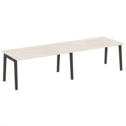 Стол переговорный (2 столешницы) ONIX WOOD OW.PRG-2.4 Денвер Светлый/Темный