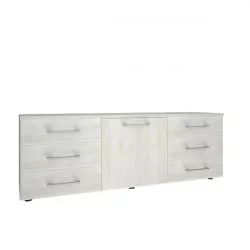 Тумба модульная трехсекционная YALTA LT-TS 3.2R Снежная Патина