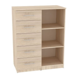 Комод Калисто(К37)1147х902х468ручкарейлинг160мм(ЯШТ) / Калисто(K37)1147х902х468ручкарейлинг160мм(ЯШТ)