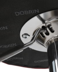 Табурет барный ДОБРИН БРУНО (бордовый велюр (МДЖ9-43)) 2 шт / DOBRIN BRUNO (MJ9-43))