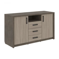Греденция WOOD&STONE СФ-532101 Дрифтвуд Бетон Чикаго темный