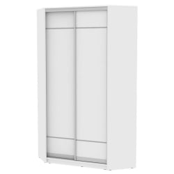 Шкаф-купе Белла(H10)2200х1153х1153(Белый-D7D7)
