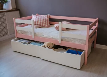 Ящик для детской кровати RooRoom VK-77 Белые