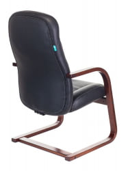 Кресло для посетителя Бюрократ T-9923WALNUT-AV