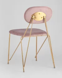 Стул Элис мягкий Розовый