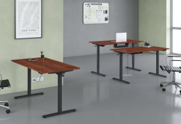 Стол подъемный электрический XTEN-UP AT-002 002 Дуб Темный/черный