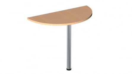 Приставка для переговоров полукруг Р.К-2 Дуб Сонома светлый