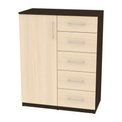 Комод Калисто(К36)1147х902х468ручкарейлинг160мм(Венге-ДМ) / Калисто(K36)1147х902х468ручкарейлинг160мм(Венге-ДМ)