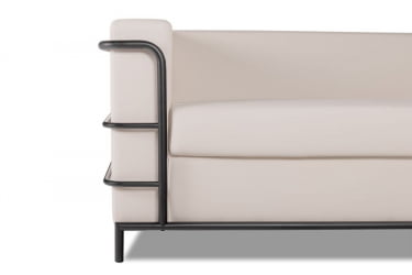 Диван четырехместный Аполло 2.0 (4Д) Кремово-белый Euroline 9100