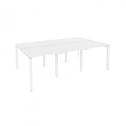 Рабочая станция на П-образном м/к ОНИКС О.МП-Д.РС-6.0.7 Белый Бриллиант / ONIX O.MP-D.RS-6.0.7