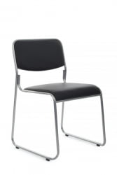 Кресло Nix RCH OMKL-01 Черный/Металл окрашенный Хром