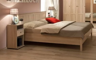 Кровать (1200) Sherlock 44 Дуб Сонома (спальня)