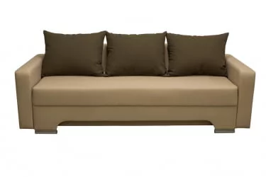 Диван дсп (лдсп) Kiwi с подлокотниками (3 категория) Нео латтэ/Нео Шоколад