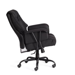 Кресло руководителя BROOKLYN кожзам, черный