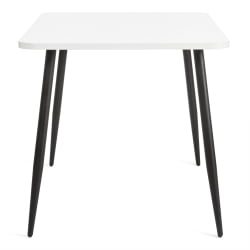 Стол PLUTO ЛДСП/металл, 120x80x77 см, Белый/Черный