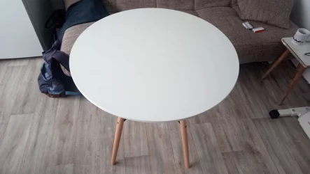 Дизайнерский стол ST-001 Белый 900мм