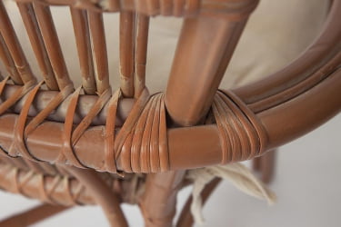 Кресло Secret De Maison Levy натуральный ротанг, 60х62х95см, натуральный/white wash