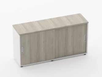 Тумба-купе для рабочего модуля Deka 9.02.145 Дуб Сантана светлый/Белый