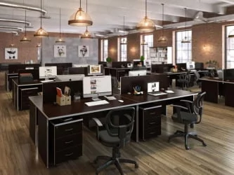 Стол письменный SWF27410101 Темный дуб