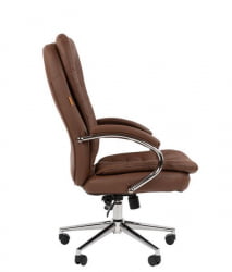Кресло руководителя CHAIRMAN 795 ЭКО Коричневый