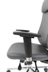 Офисное кресло CHAIRMAN 500 LUX экокожа Серый